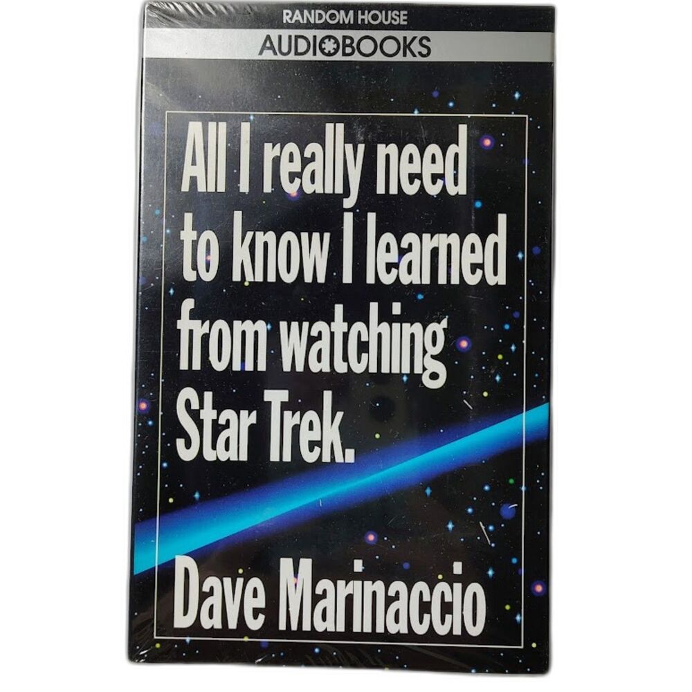 All I Really Needed To Know I Learned From Watching Star Trek Cassette Audiobook